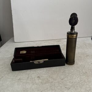 Vintage Welch Allyn Otoscope Ophthalmoscope Set Ear Eye Diagnostic Tool